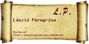 László Peregrina névjegykártya